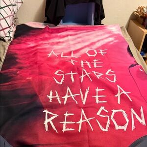 Amazon Pink and Black Tapestry